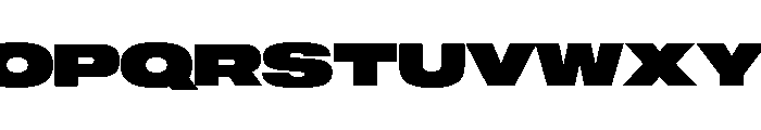 Sequel Geo Extended Max Font UPPERCASE