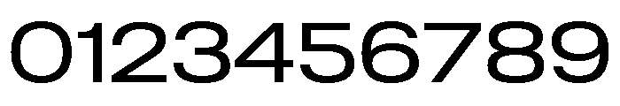 Sequel Geo Extended Regular Font OTHER CHARS