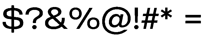 Sequel Geo Extended Regular Font OTHER CHARS