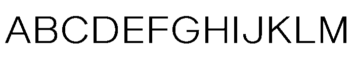 Sequel Geo Light Font UPPERCASE