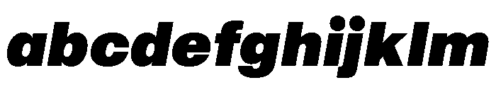 Sequel Geo Max Italic FONT