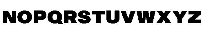 Sequel Geo Max Font UPPERCASE