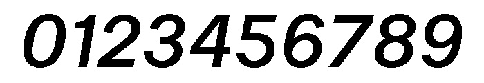 Sequel Geo Medium Italic Font OTHER CHARS