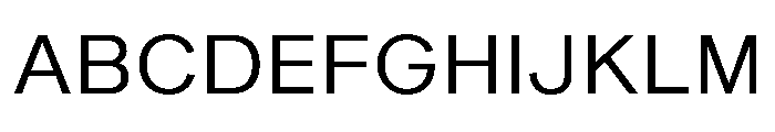 Sequel Geo Regular Font UPPERCASE