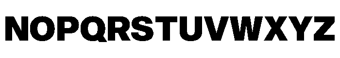 Sequel Sans Black Font UPPERCASE