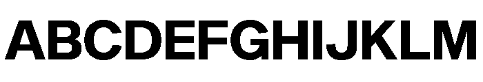 Sequel Sans Bold Font UPPERCASE