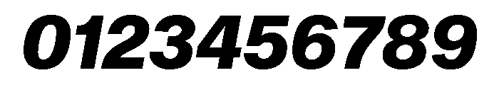 Sequel Sans Extra Bold Italic Font OTHER CHARS