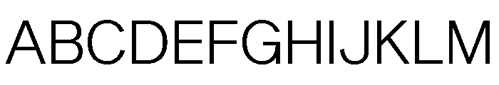Sequel Sans Light Font UPPERCASE