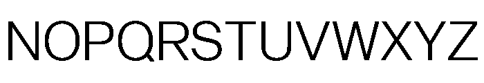 Sequel Sans Light Font UPPERCASE