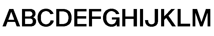Sequel Sans Medium Font UPPERCASE