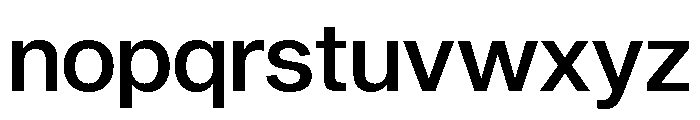 Sequel Sans Medium Font LOWERCASE