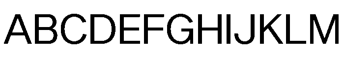 Sequel Sans Regular Font UPPERCASE