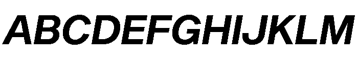 Sequel Sans Semi Bold Italic Font UPPERCASE