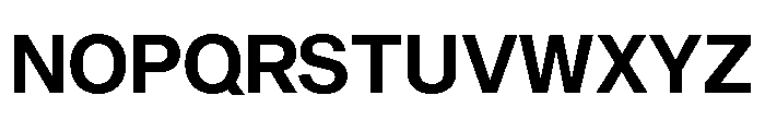 Sequel Sans Semi Bold Font UPPERCASE