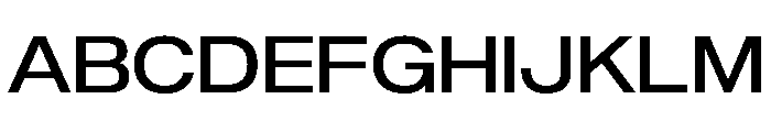 Sequel Sans Wide Book Font UPPERCASE