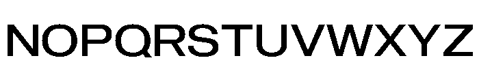 Sequel Sans Wide Book Font UPPERCASE