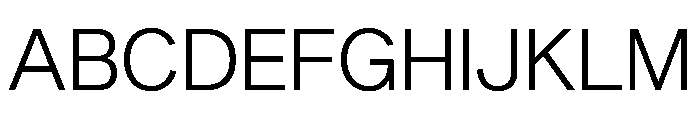 Sequel Sans Font UPPERCASE