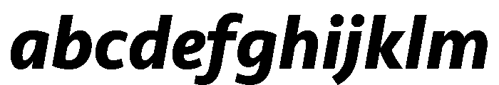 Seravek Bold Italic FONT
