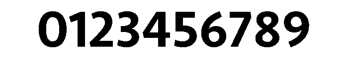Seravek Medium Font OTHER CHARS