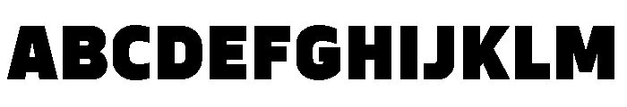 Serca Black Font UPPERCASE
