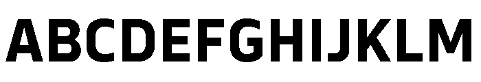 Serca Bold Font UPPERCASE