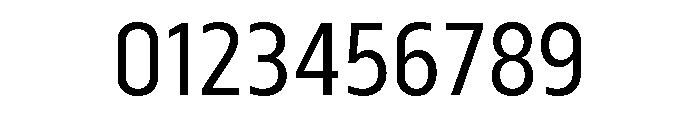 Serca Condensed Regular Font OTHER CHARS