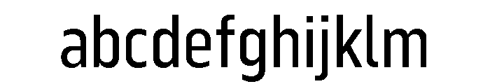 Serca Condensed Text FONT