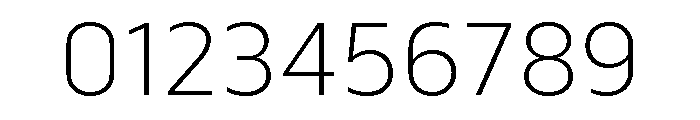 Serca Extra Light Font OTHER CHARS