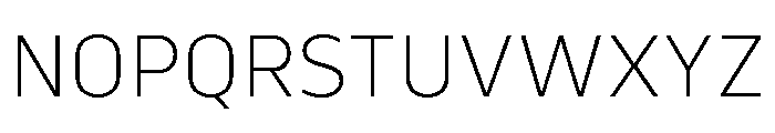 Serca Extra Light Font UPPERCASE