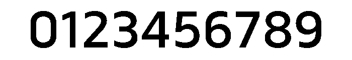 Serca Medium Font OTHER CHARS