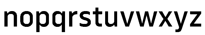 Serca Medium Font LOWERCASE