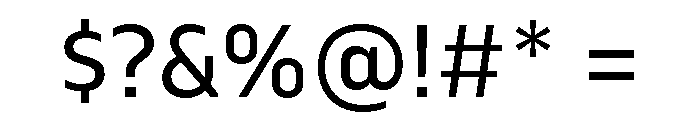 Serca Regular Font OTHER CHARS