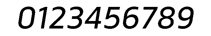 Serca Text Italic Font OTHER CHARS