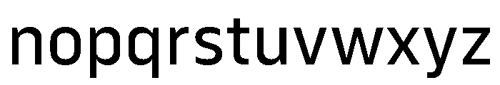Serca Text Font LOWERCASE