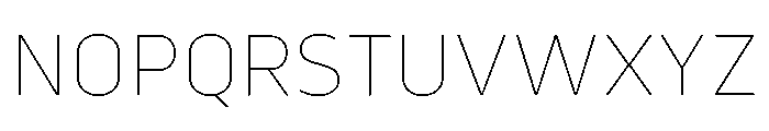 Serca Font UPPERCASE