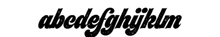 Seventies Printed FONT