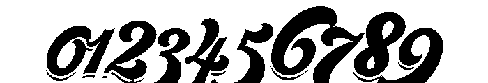 Seventies Shade Font OTHER CHARS