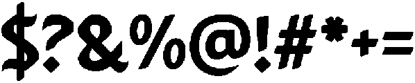 SFC Black Krown Regular otf (900) Font OTHER CHARS