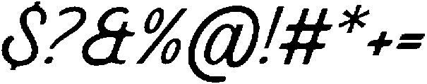 SFC Country Fairway Regular otf (400) Font OTHER CHARS