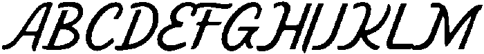 SFC Country Fairway Regular otf (400) Font UPPERCASE