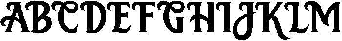 SFC Crest Pier Regular otf (400) Font UPPERCASE