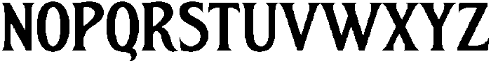 SFC Crest Pier Regular otf (400) Font LOWERCASE