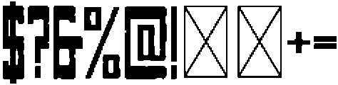 SFC Mehico Regular otf (400) Font OTHER CHARS