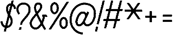 SFC Onthehill Regular otf (400) Font OTHER CHARS