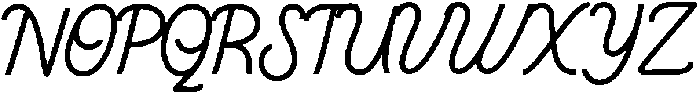 SFC Onthehill Regular otf (400) Font UPPERCASE