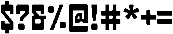 SFC Privet Regular otf (400) Font OTHER CHARS