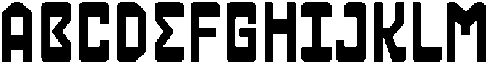 SFC Privet Regular otf (400) Font UPPERCASE
