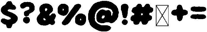 SFC Roundhe Regular otf (400) Font OTHER CHARS