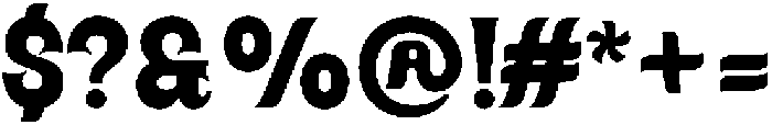 SFC Solanora Black otf (900) Font OTHER CHARS