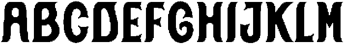 SFC Solanora Bold otf (700) Font UPPERCASE